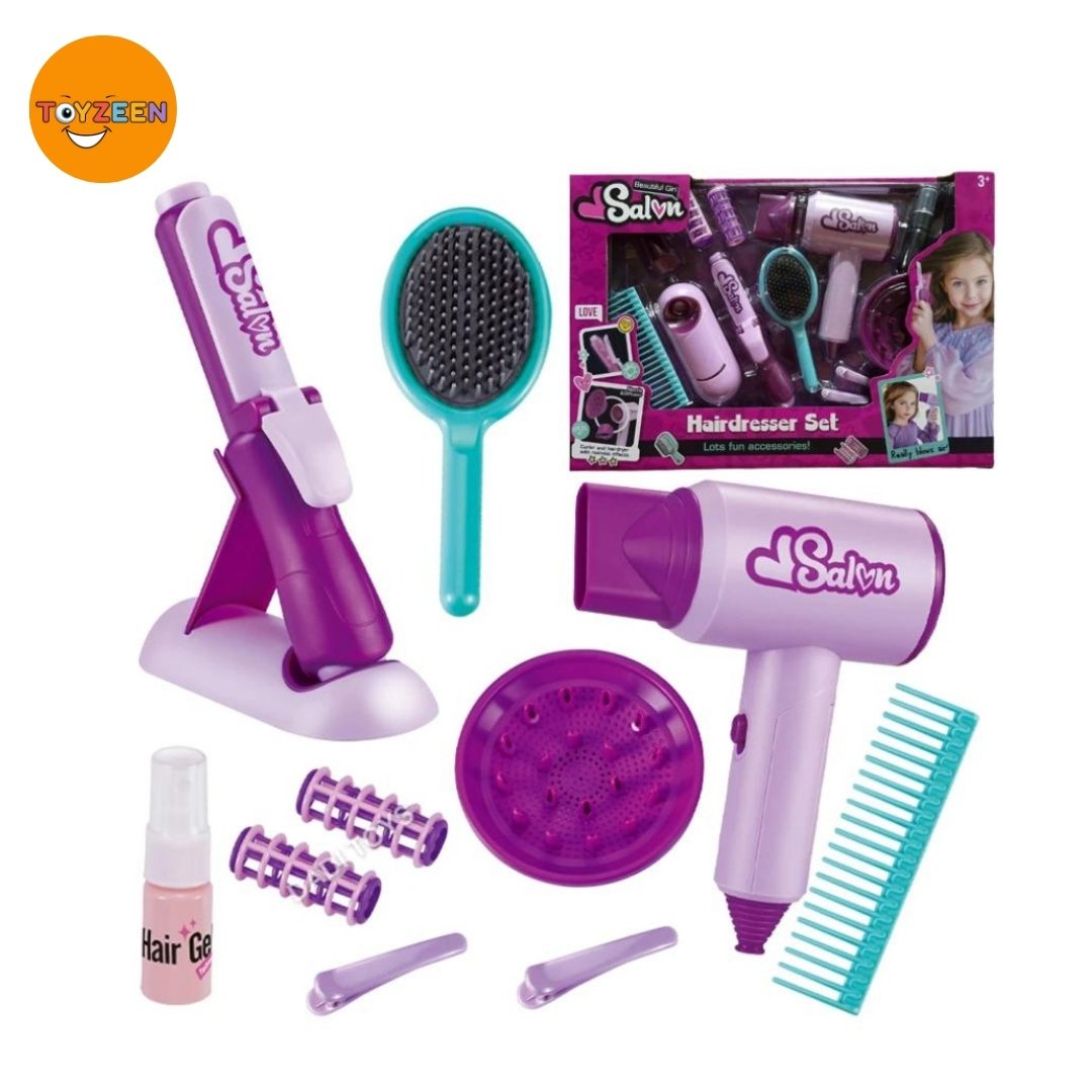Salvan Hair Dresser Kids’ Vanity & Beauty Playset-24
