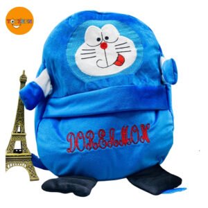 Doremon Plush Backpack - Adorable Soft School Bag for Little Ones-25
