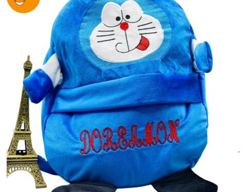 Doremon Plush Backpack – Adorable Soft School Bag for Little Ones-25