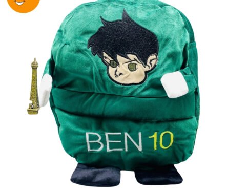 Ben 10 Plush Backpack – Soft & Fun Character School Bag for Kids-27