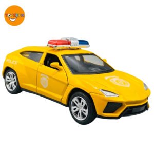 1:32 Scale Die-Cast Yellow Police SUV Sportscar Model-50