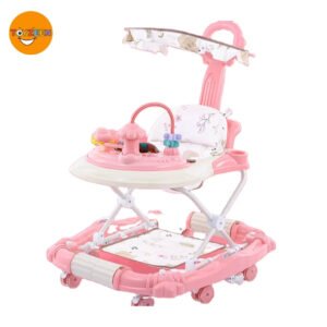 Multifunctional 3 in 1 Baby Walker with Rocker-58