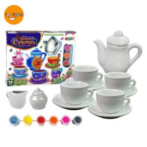 Ceramics Painted Tea Set-64