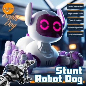 4DRC Remote Control 8-Wheel Stunt Dog-73