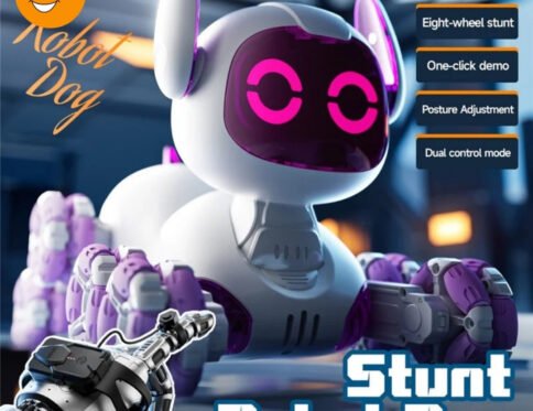 4DRC Remote Control 8-Wheel Stunt Dog-73