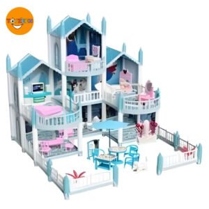 213-Piece Frozen Dream Garden Villa Toy Set-76