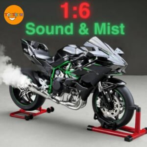 1:6 Scale Kawasaki Ninja H2R Diecast Bike With Smoke Effect-82