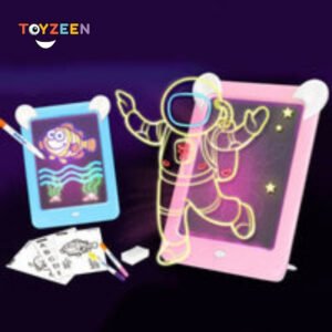 3D Kids Drawing Board With Fun Light- STO-208