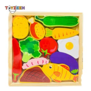 Cartoon Animal Car Wooden Peg Puzzles Board Educational Toy-216