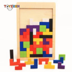 Colorful Wooden Tangram Puzzle-217