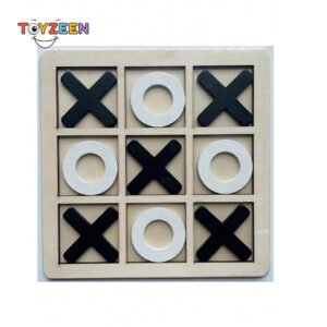 Wooden Tic Tak Toe Board Game, XOX Game-231