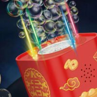 Automatic 20 Holes Fireworks Bubble Machine