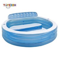 INTEX Swim Center Paradise Family Lounge Pool ( 88″ L x 85″ W x 30″ H )-295