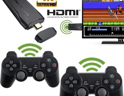 M8 HDMI Game Stick Lite Console 2.4G Wireless Controllers 4K Video Game Retro Box